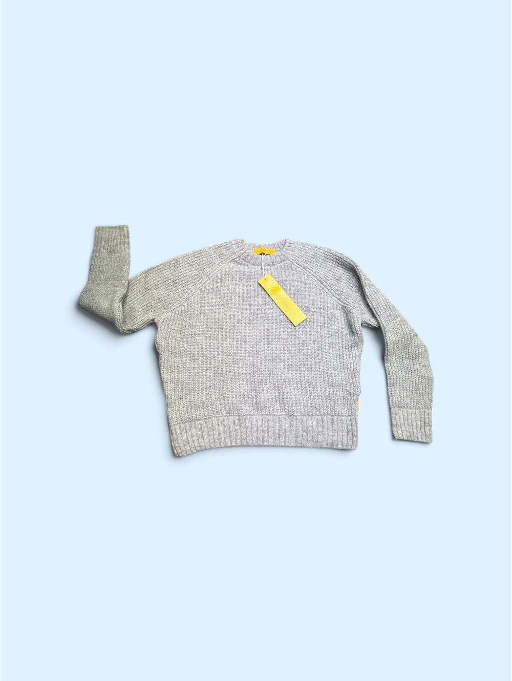Yellow Label Co/Yëlabel Mohair Crewneck Sweater Heather Grey